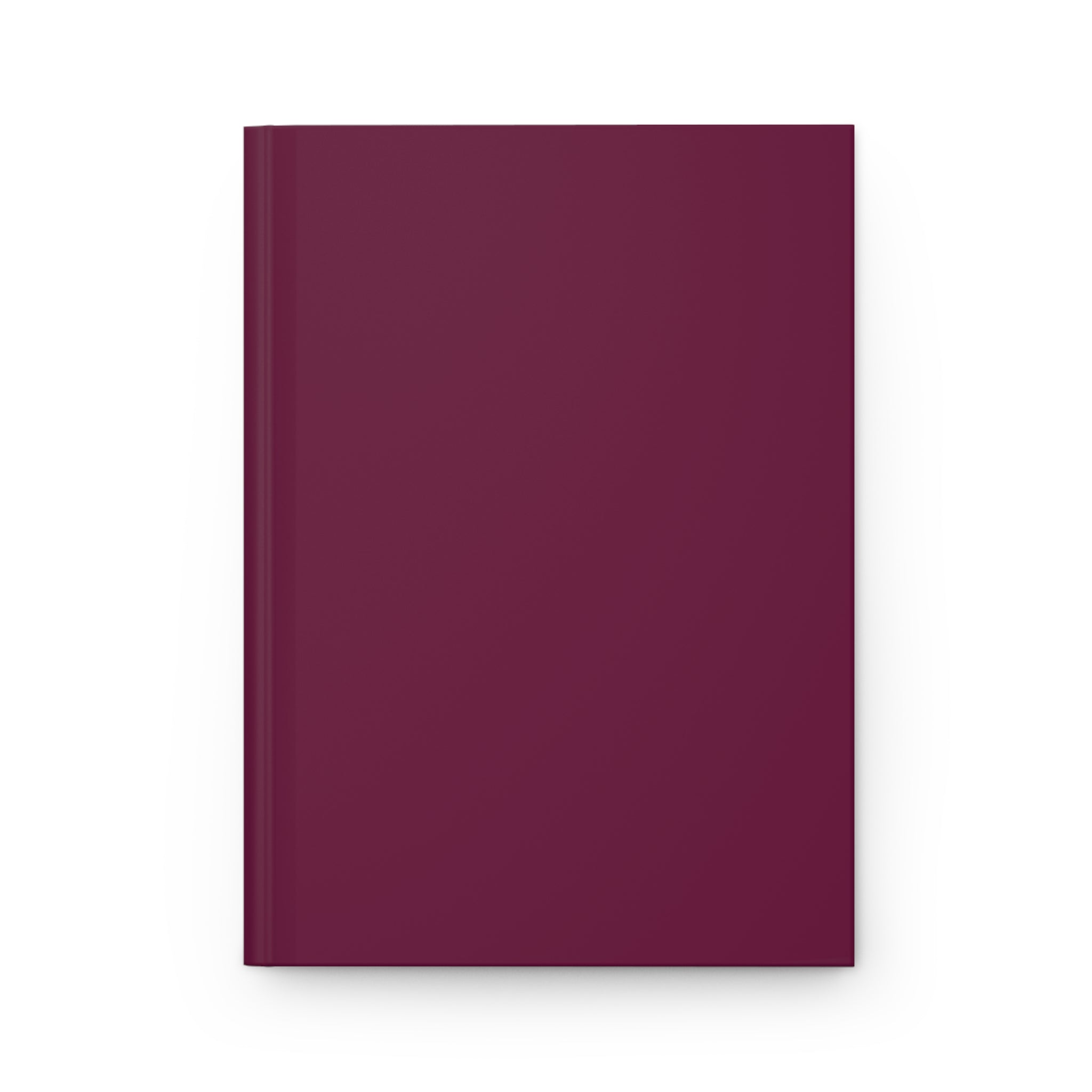 Merlot - Matte Hardcover Journal