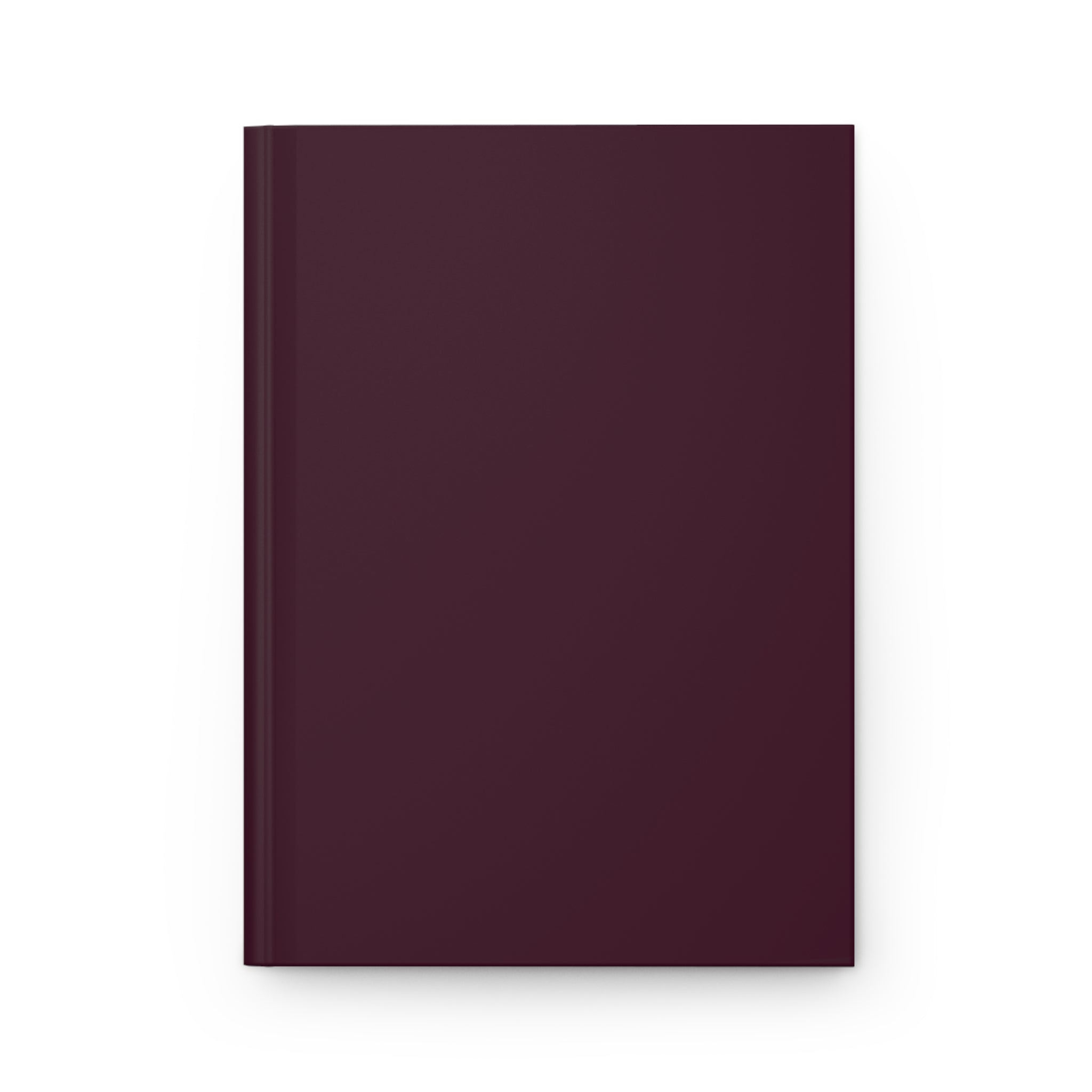 Dark Burgundy - Matte Hardcover Journal