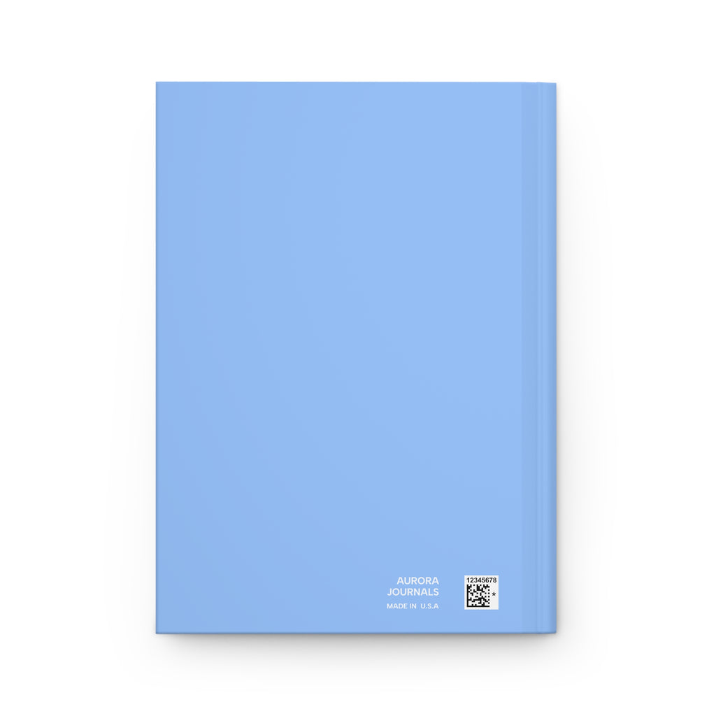 Sky Blue - Matte Hardcover Journal